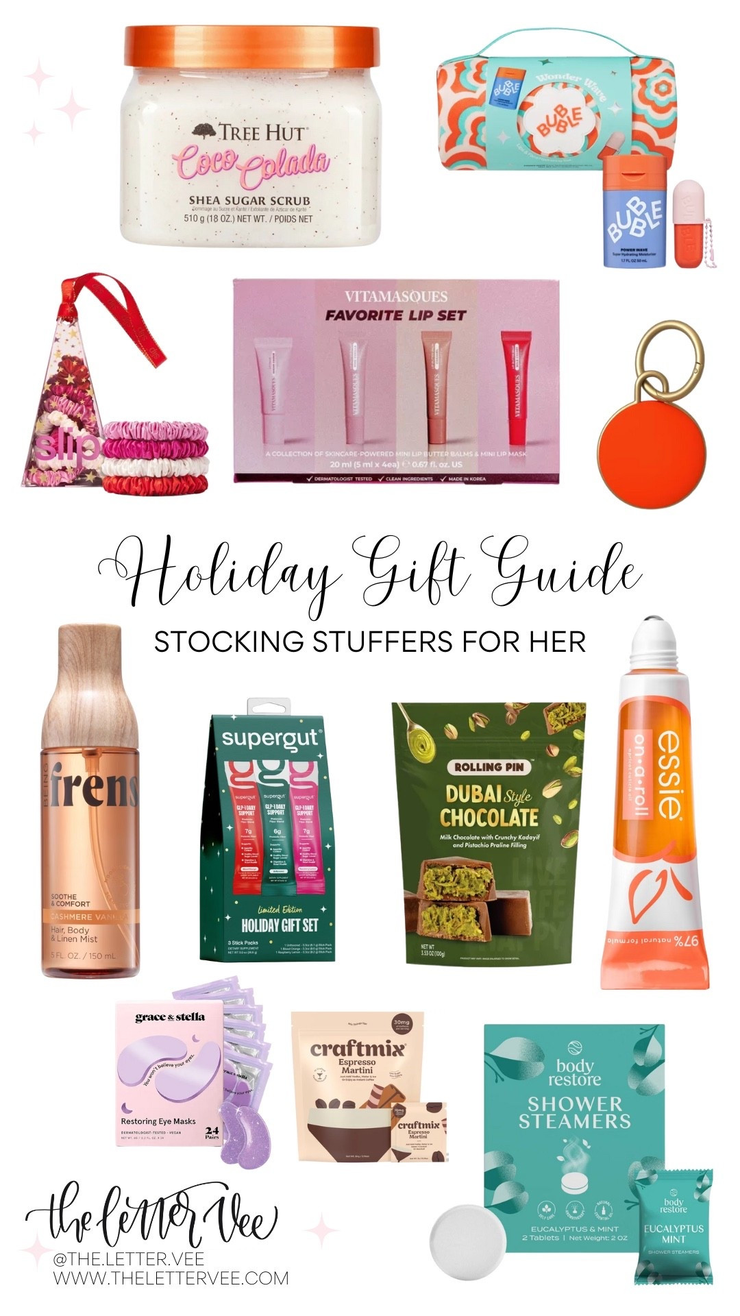 Holiday Gift Guide: Stocking Stuffers for Women

Gifts for her / stocking stuffers for her / gifts for mom / beauty gifts / Christmas gift ideas for her 

#LTKHoliday #LTKGiftGuide #LTKBeauty