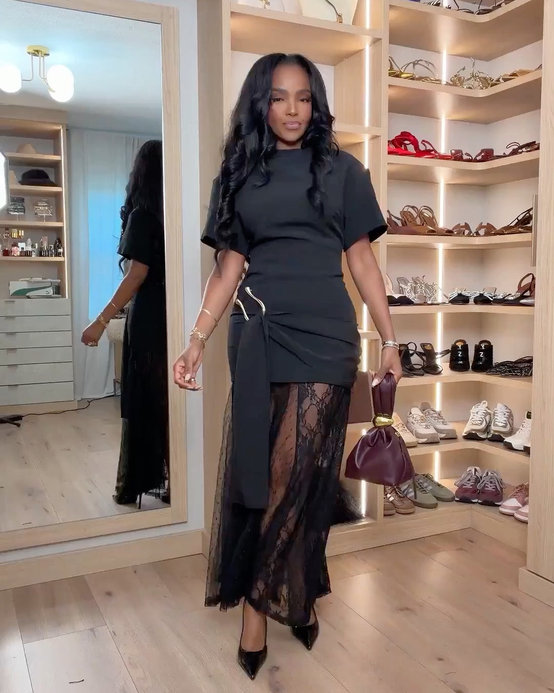 Scroll to shop this chic contrast look 🤍

This look is all about contrast—structured on top with that draped detail and a sheer lace skirt that adds movement and edge. It’s the perfect mix of classy and bold, and pieces like this can be styled multiple ways, making your cost per wear go further over time.

Perfect for date night, dinners, events, and elevated evenings out.

📏 Measurements: 5’4”, 140 lbs, 34D bust, 27” waist, 40” hips

Follow me on Instagram and YouTube @kirasfashionfinds

#LTKvlog #LTKootd #LTKgrwm