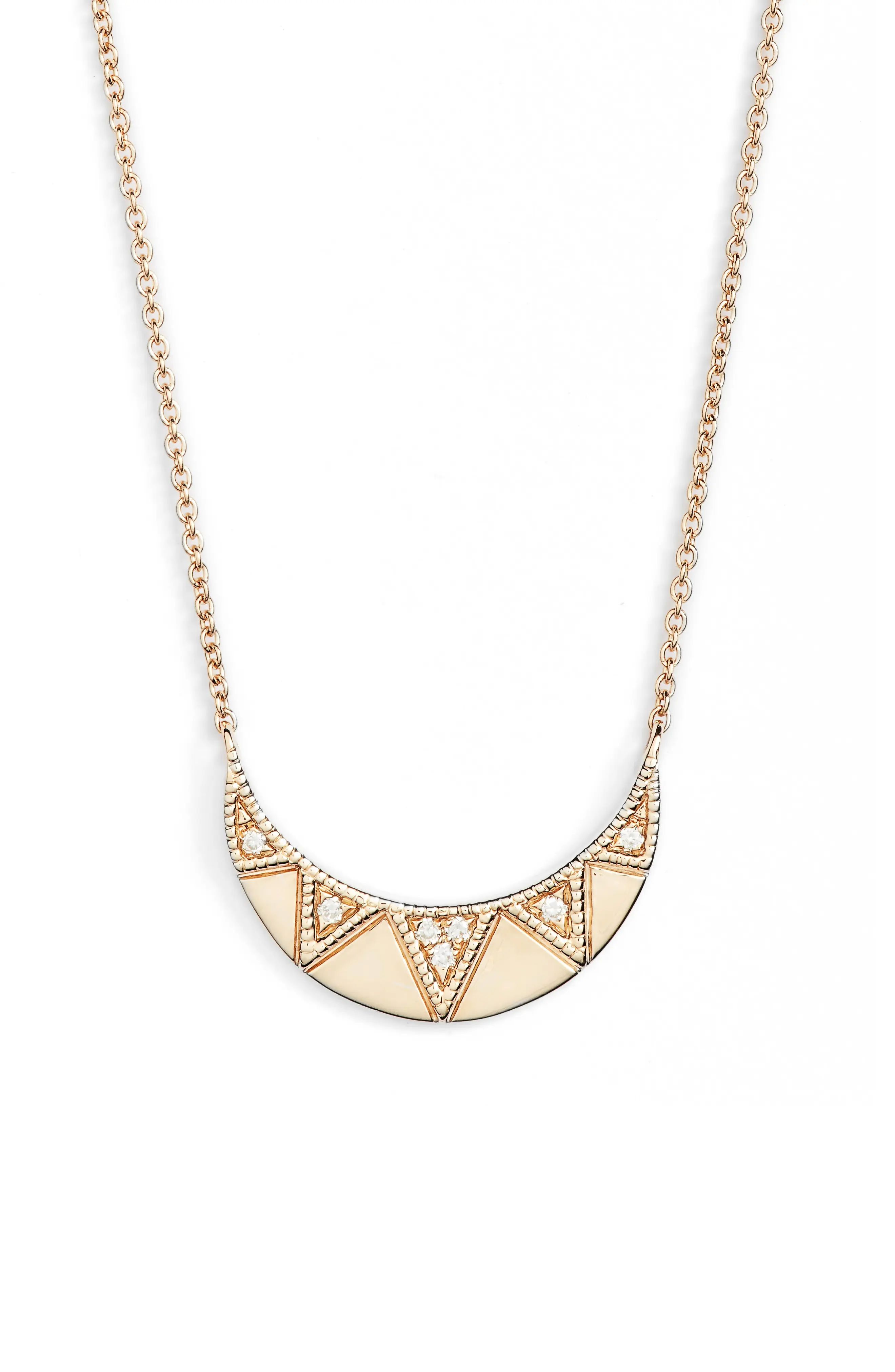 Jeanie Ann Diamond Pendant Necklace | Nordstrom