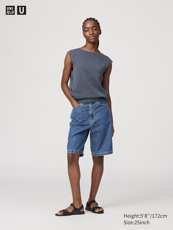 Denim Bermuda Shorts | UNIQLO (UK)