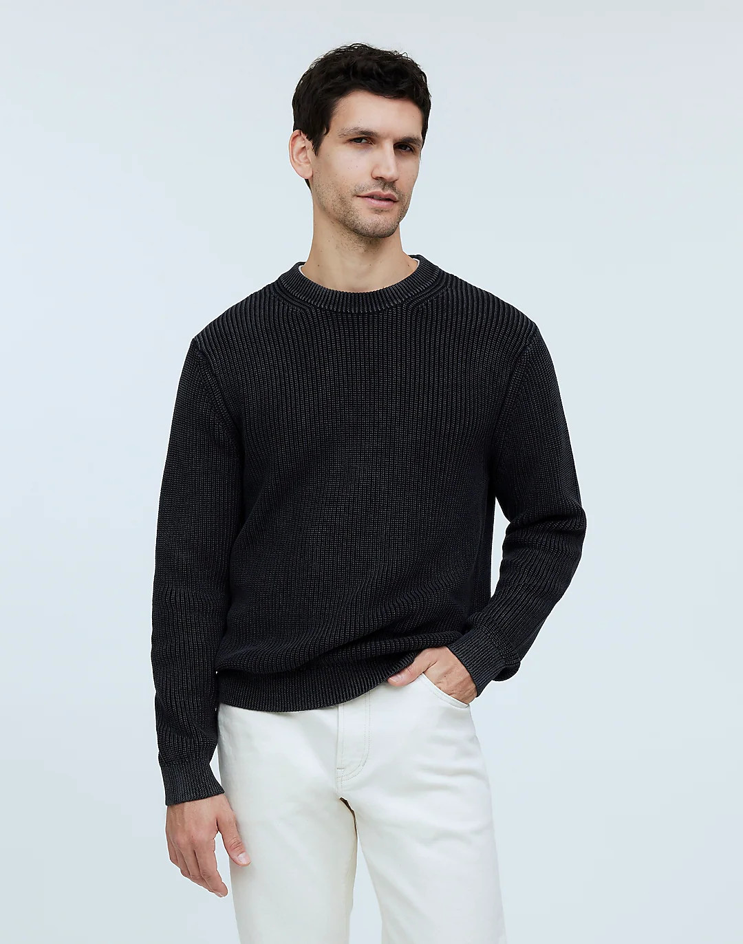 Cotton Crewneck Sweater | Madewell