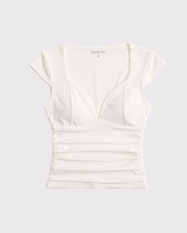 Women's The A&F Zoe Bra-Free Top | Women's Tops | Abercrombie.com | Abercrombie & Fitch (US)
