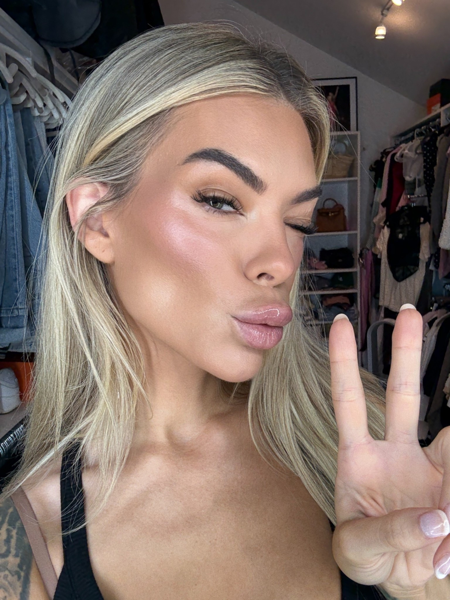 Natasha Denona Hy-Glam foundation serum — I’m wearing 4N which is about the exact same color as my skin (my ND concealer color is 3N) but I think 7N would be more my color bc I like to formulate a little darker than my skin. 

#LTKBeauty