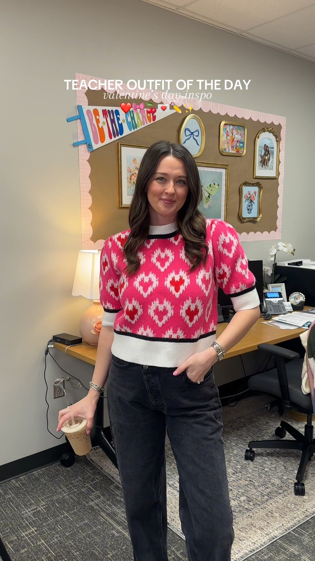 valentine heart sweater!! wearing a L! 

#LTKValentine