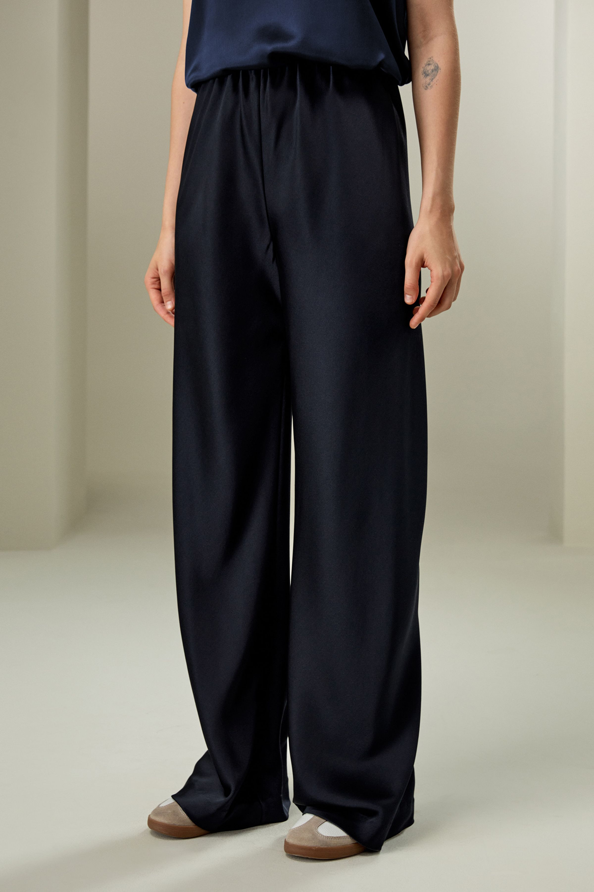 Full bias cut silk pants | LILYSILK