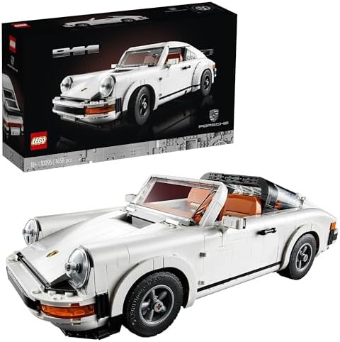 LEGO Icons Porsche 911 Modellauto für Erwachsene, Rennauto Modellbausatz zum Sammeln 10295 | Amazon (DE)