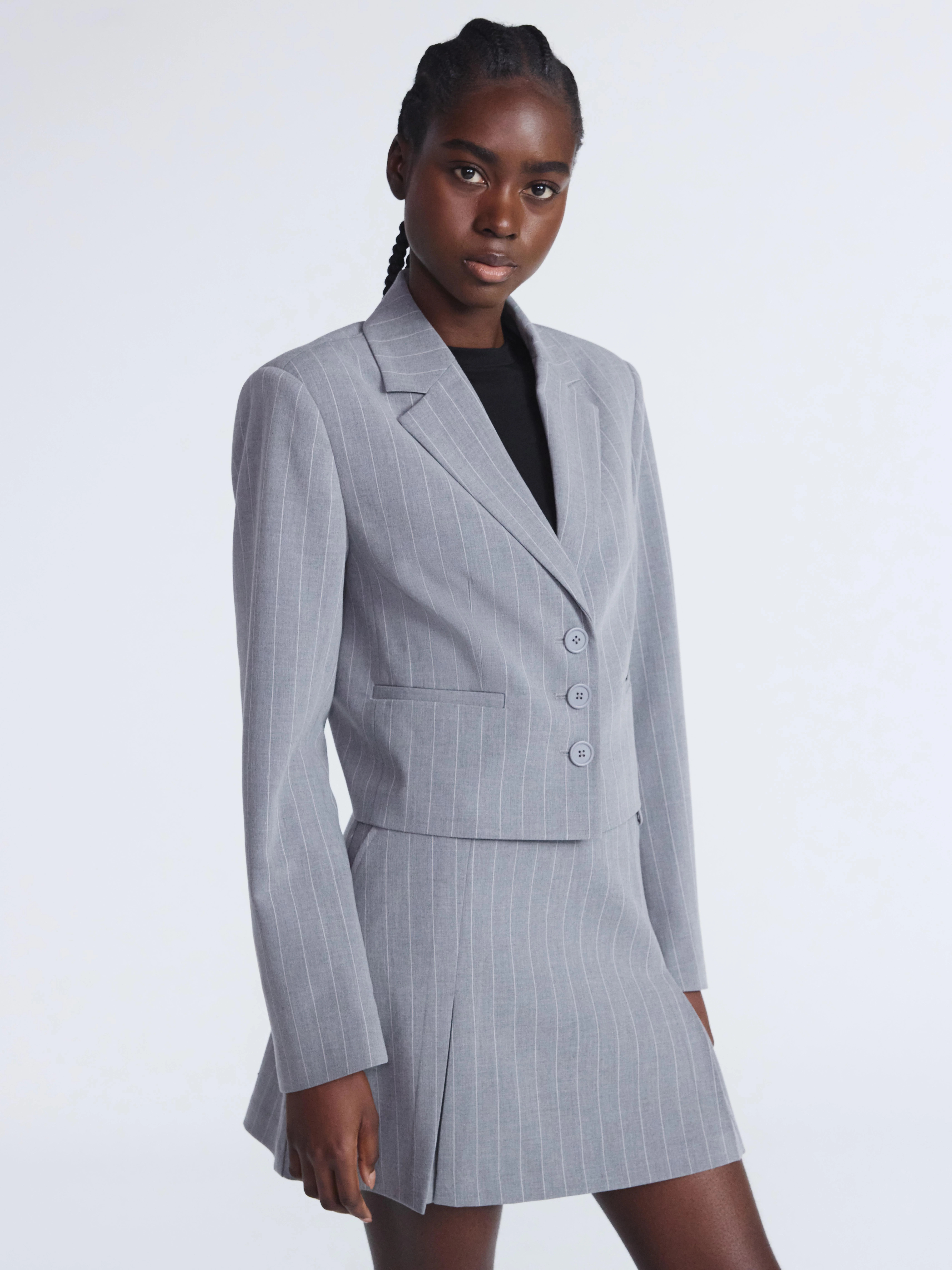 Scoop Women’s Cropped Blazer, Sizes XS-XXL | Walmart (US)