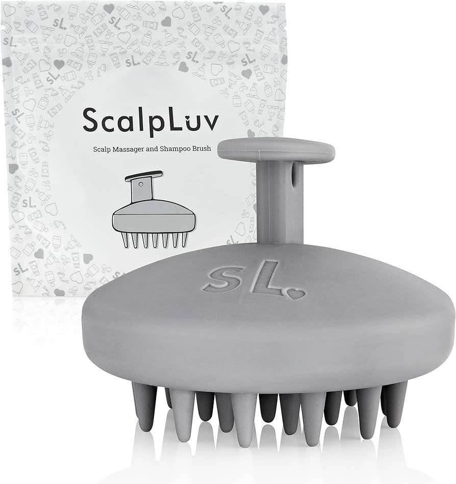 scalpluv | Scalp Massager Hair Brush, 3 in 1 Hair Massager, Exfoliator, Promotes Hair Growth, Dandru | Amazon (US)