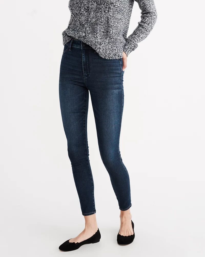 High Rise Jean Leggings | Abercrombie & Fitch US & UK