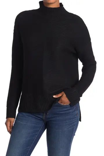 Mock Neck Cool Girl Tunic Sweater | Nordstrom Rack