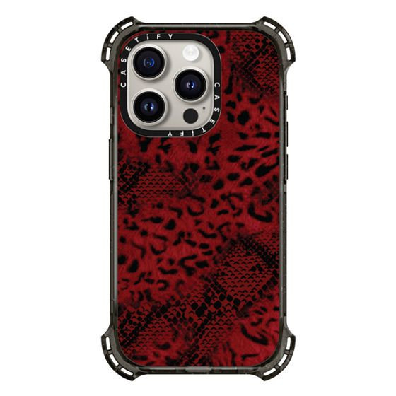 Dark Red Leopard | CASETiFY (Global)