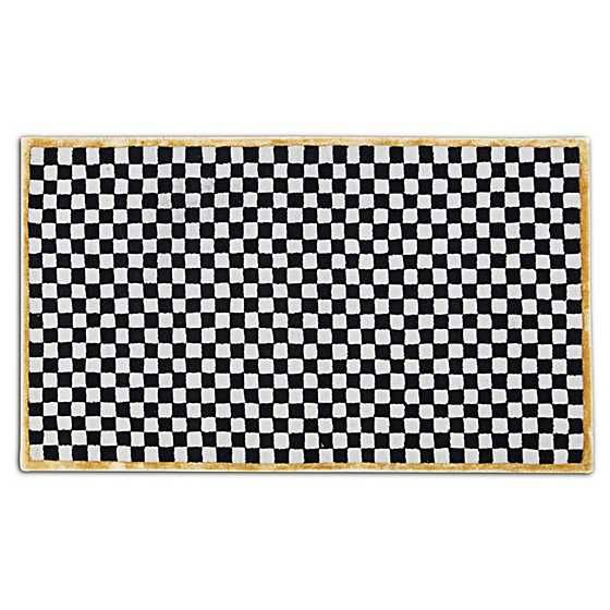 Check It Out Rug - 3' x 5' - Gold | MacKenzie-Childs