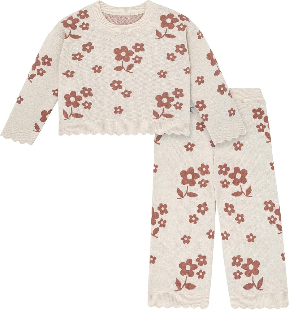 Modern Moments by Gerber baby-girls Jacquard 2-piece Sweater Set | Amazon (US)
