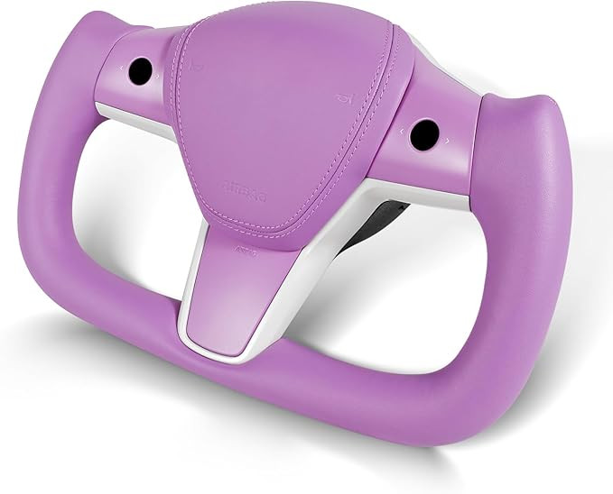 ZIMABLUE Yoke Steering Wheel Upgrade Personalized Yoke Steering Wheel Nappa Leather with Heating ... | Amazon (US)