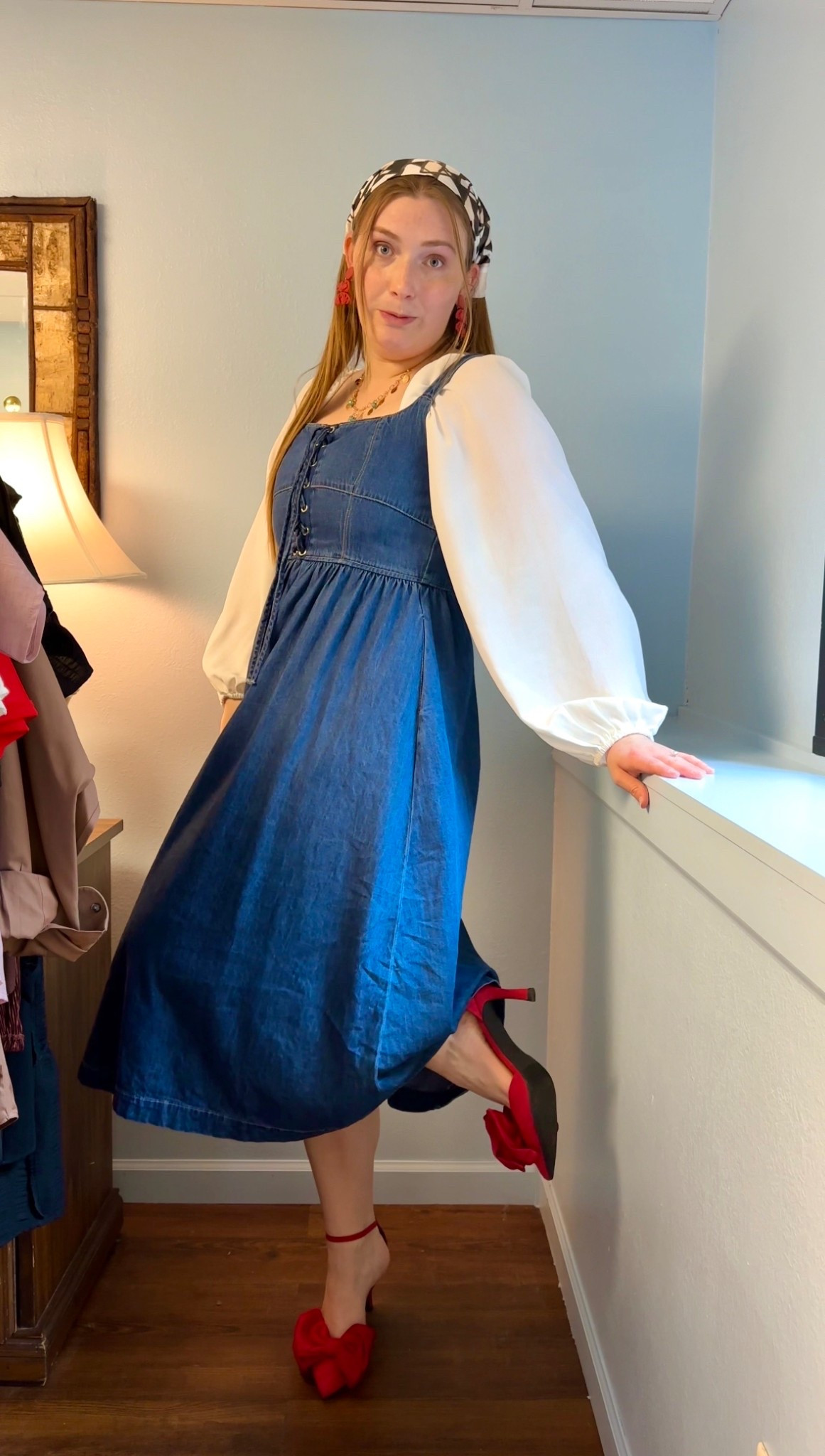 Outfit inspired by Abigail from the Bible 💃 

Shoes are from Target but couldn’t find exact so I linked similar!
Dress is 100% cotton! I am 5’8” wearing size 10
#Cottondress #LTKOutfit #LTKNaturalfabric #LTKNaturalfibers #LTKmodest