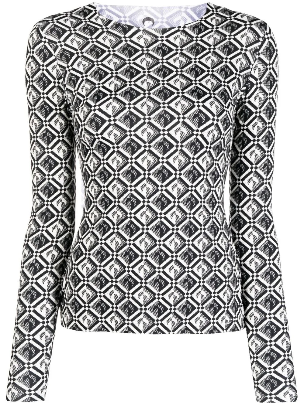 Moon Diamant long-sleeve top | Farfetch Global