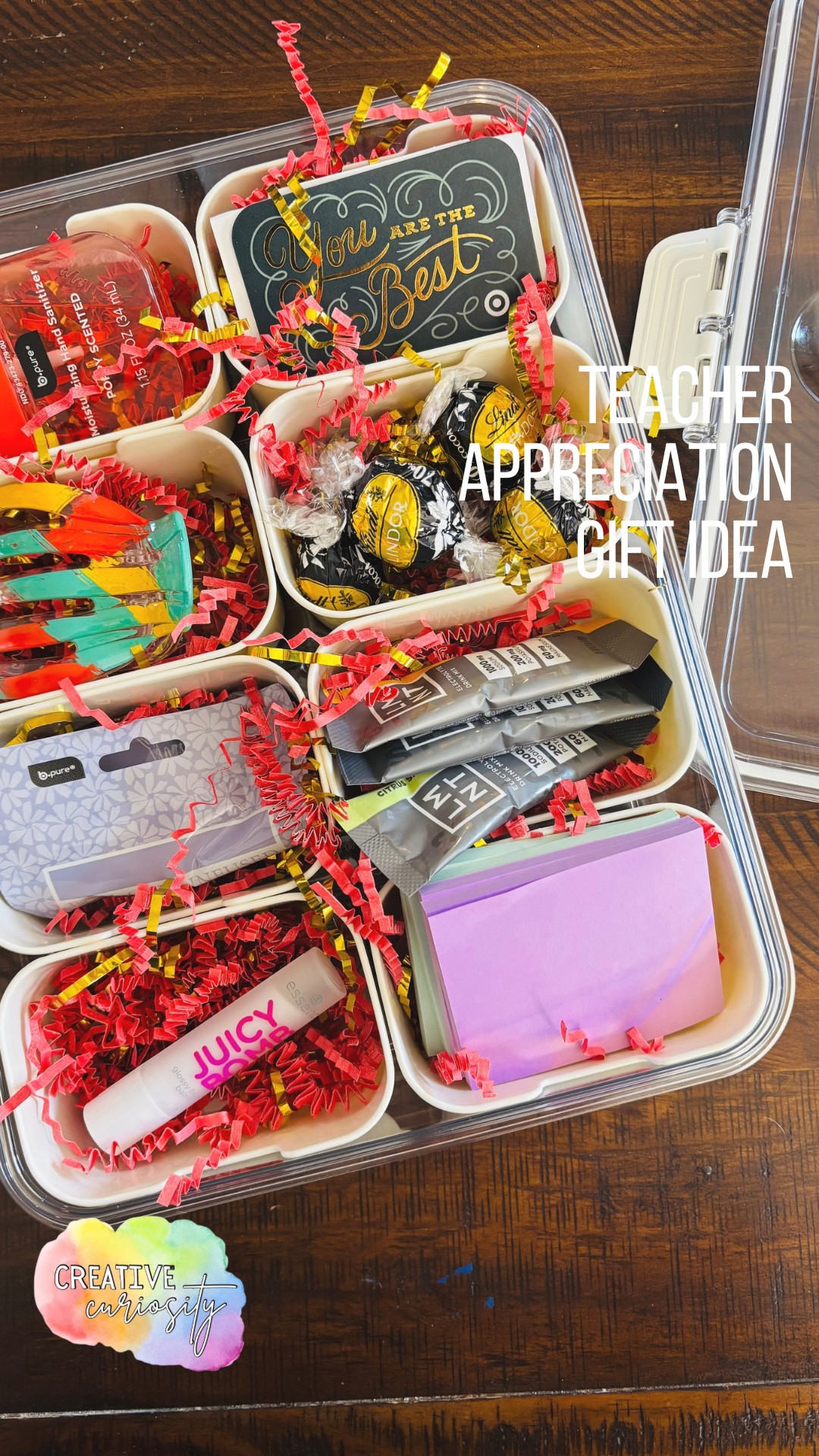 PSA 🗣️ Teacher Appreciation Day is Tuesday, May 6 this year! ✨



Don’t forget to show your child’s teacher some love. Bonus if you can find out a few of their favorite things to incorporate 🩷

Whether it’s a handwritten, heartfelt card thanking them or a meaningful gift, the little gestures go so far as someone who pours their heart and soul into your children (take it from a former teacher)

You can also save this idea for a fun end of school year gift because who doesn’t want a Snacklebox before summer?!  ☀️ 

#teacher #teachergifts #teachergift #teachergiftideas #teacherappreciation #teacherapprecationweek #endofyear #endofschoolyear 


#LTKKids #LTKGiftGuide #LTKFamily