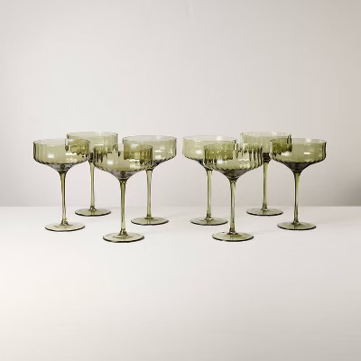 Set of 8 12oz Coupe Glasses - Hearth & Hand™ with Magnolia | Target