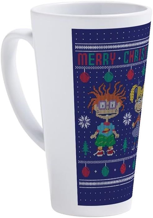 CafePress Rugrats Holiday Christmas 17 oz Latte Mug | Amazon (US)