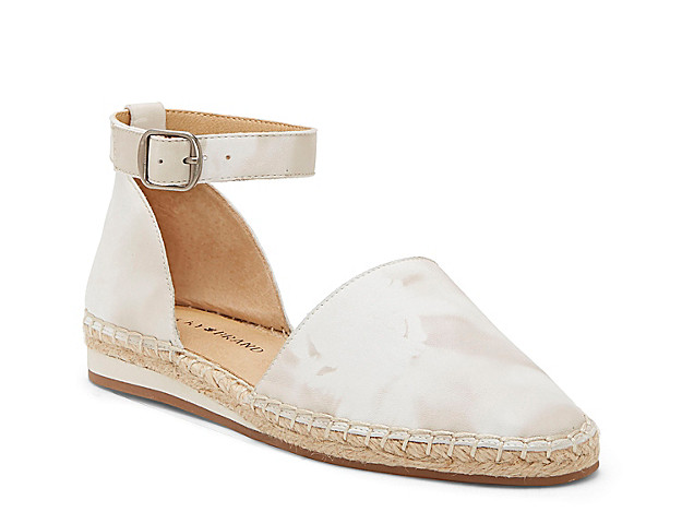 Lucky Brand Reniya Espadrille Flat - Women's - Taupe/White | DSW