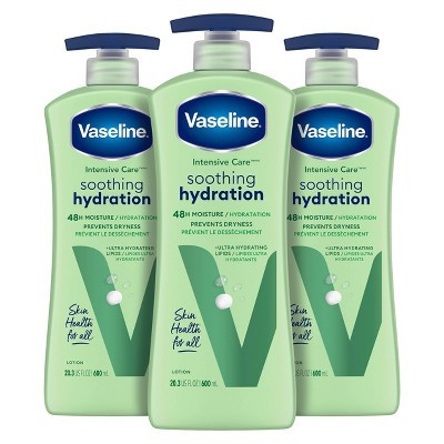 Vaseline Intensive Care Moisturizing Ceramide Body Lotion with Aloe Vera Soothing Hydration - 20.3 fl oz | Target