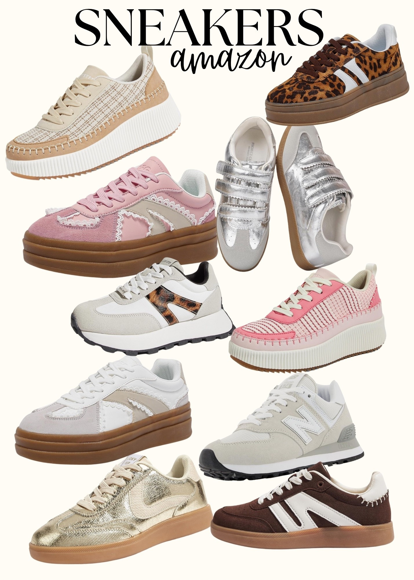 Trendy sneakers without the splurge 💸 linked all my Amazon faves! 

#LTKFindsUnder50 #LTKStyleTip #LTKShoeCrush