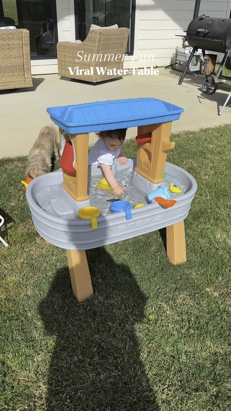 Summer fun water table! Outdoor activities are a must for us with our toddler and she loves this so much! 

#LTKxTarget #LTKSeasonal #LTKkids