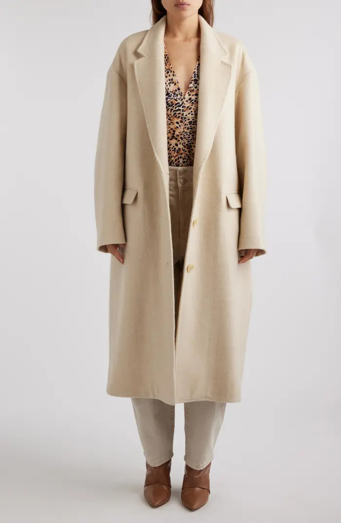 Efezia Oversize Wool Blend Coat | Nordstrom
