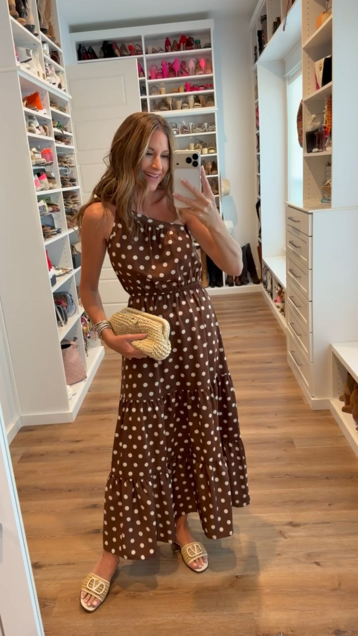 In a small dress, sandals, bag and accessories - fits tts.

#LTKgrwm #LTKootd #LTKSeasonal