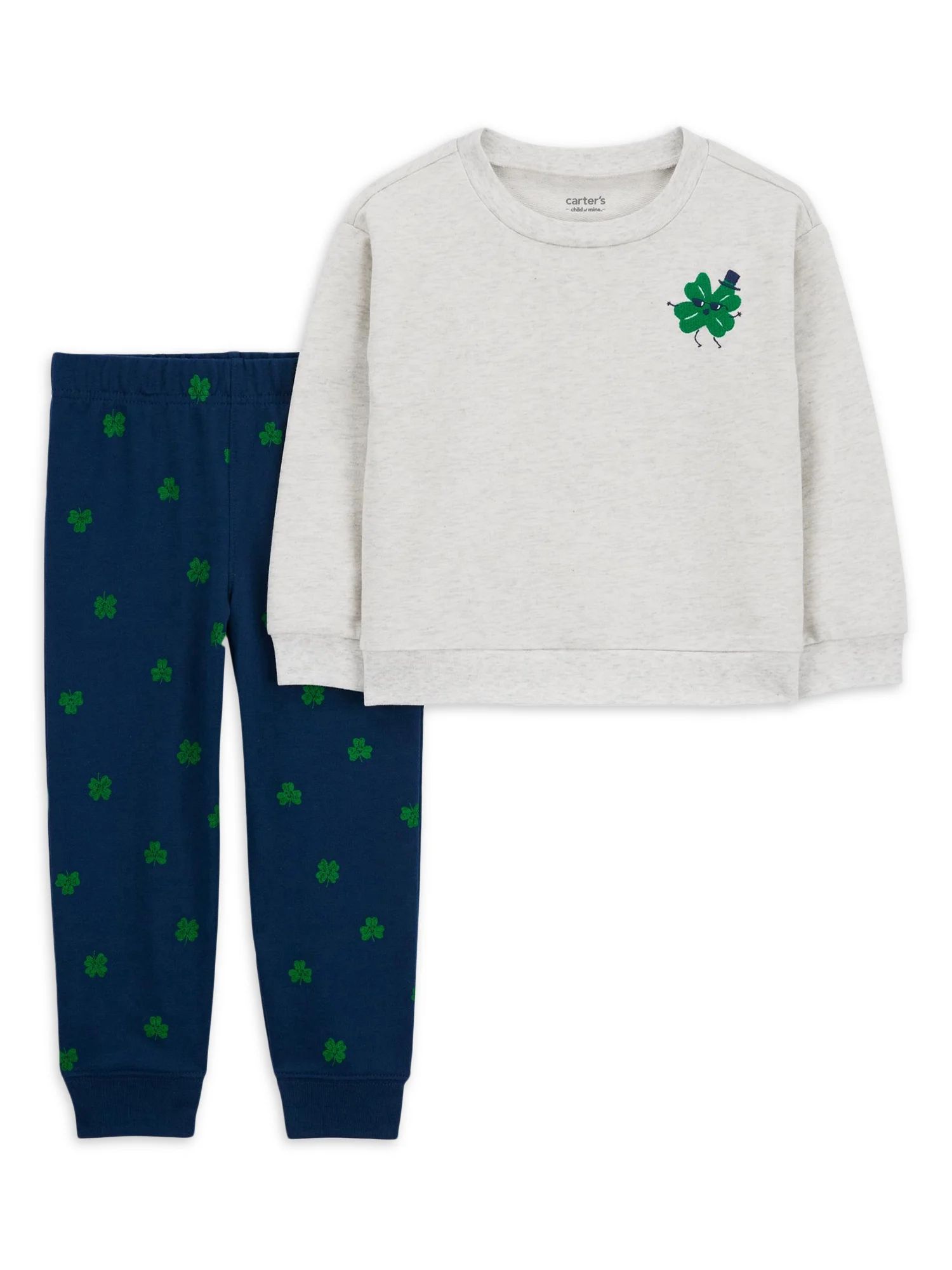 Carter's Child of Mine Toddler Boy St. Patrick's Day Outfit Set, Sizes 12M-5T | Walmart (US)