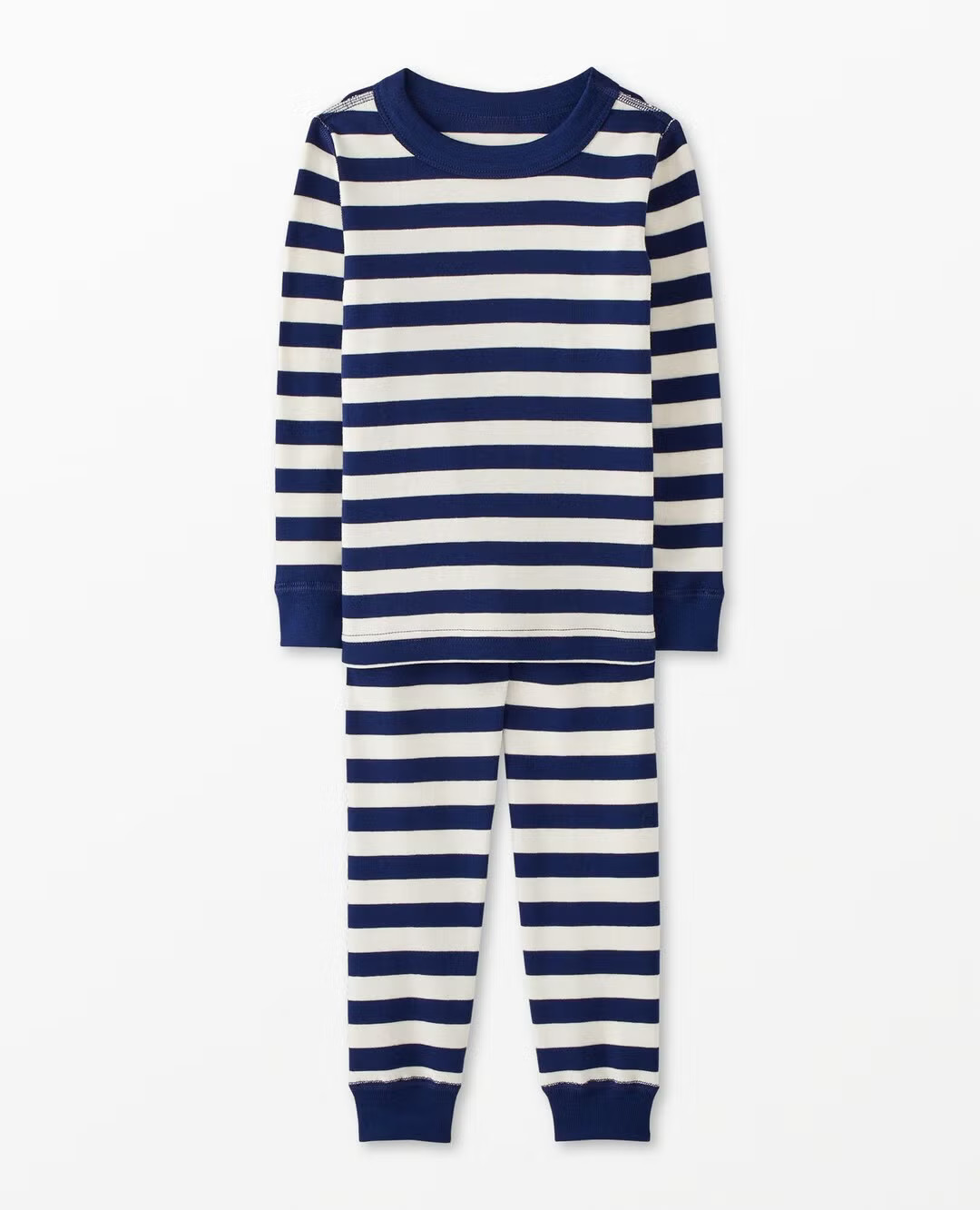 Kids Striped Long John Pajama Set | Hanna Andersson