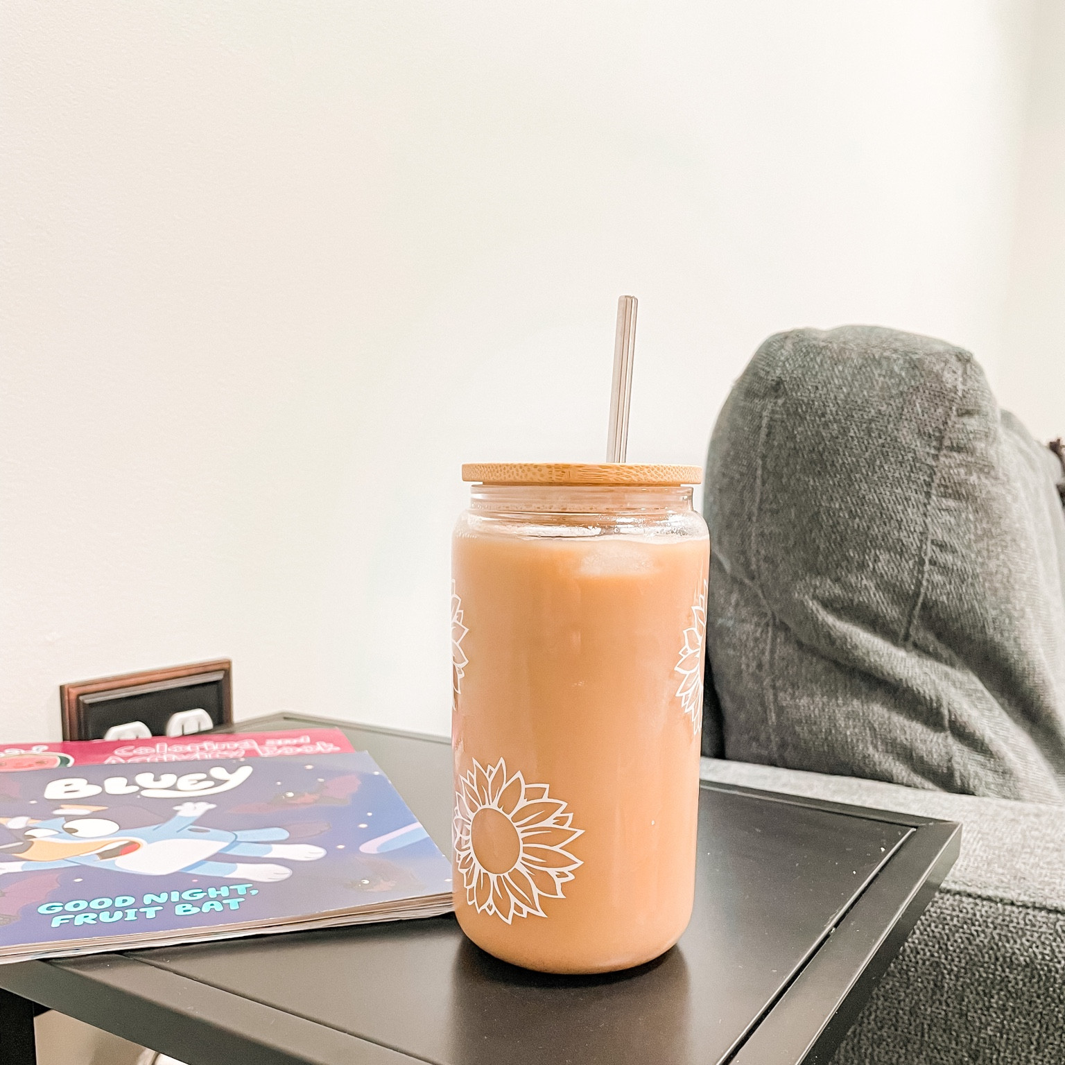 Coffee glass, glass with straw, flower cup, iced coffee glass, coffee table, side table, bamboo lid, reading area

#LTKhome #LTKGiftGuide #LTKunder50