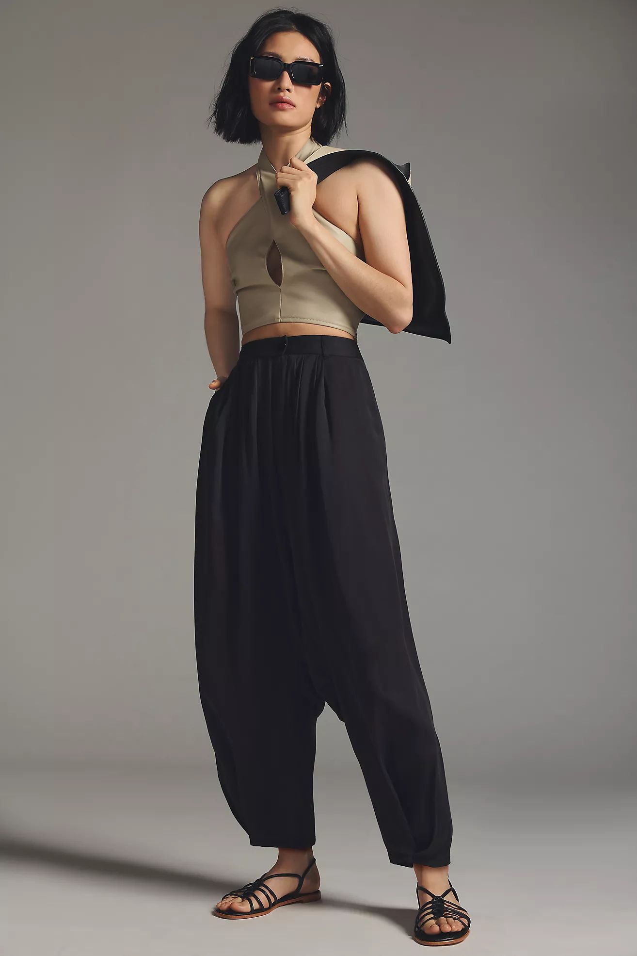 By Anthropologie Pleated Trousers | Anthropologie (US)