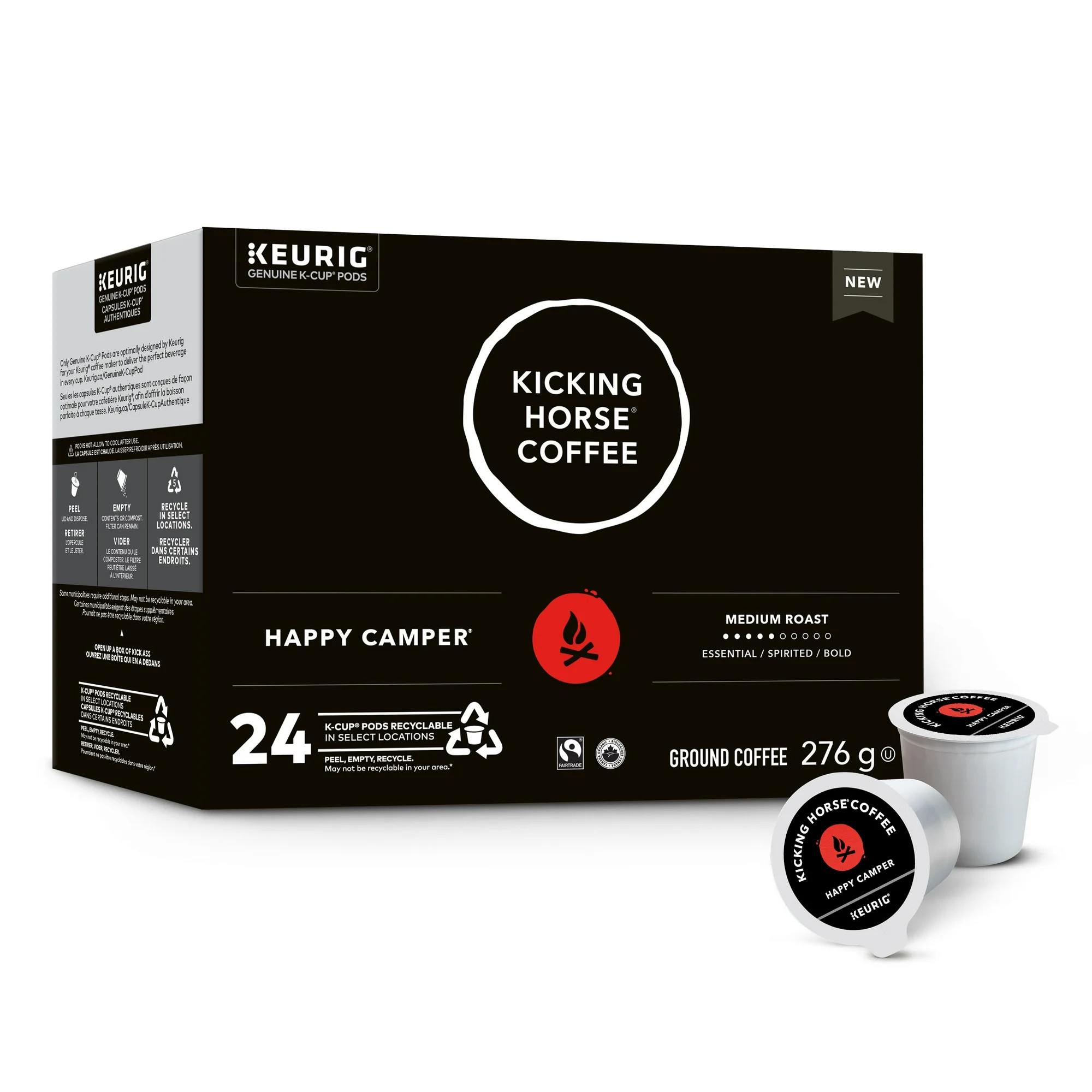 Kicking Horse Happy Camper, Medium Roast, K-Cup Coffee Pods | Walmart (CA)
