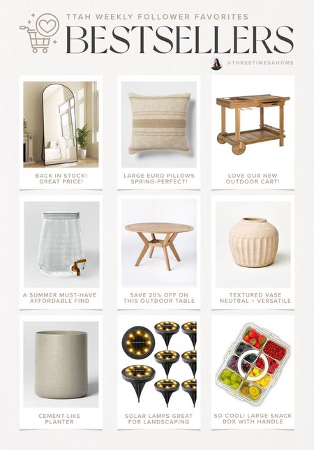 Bestsellers of the week 

#LTKhome