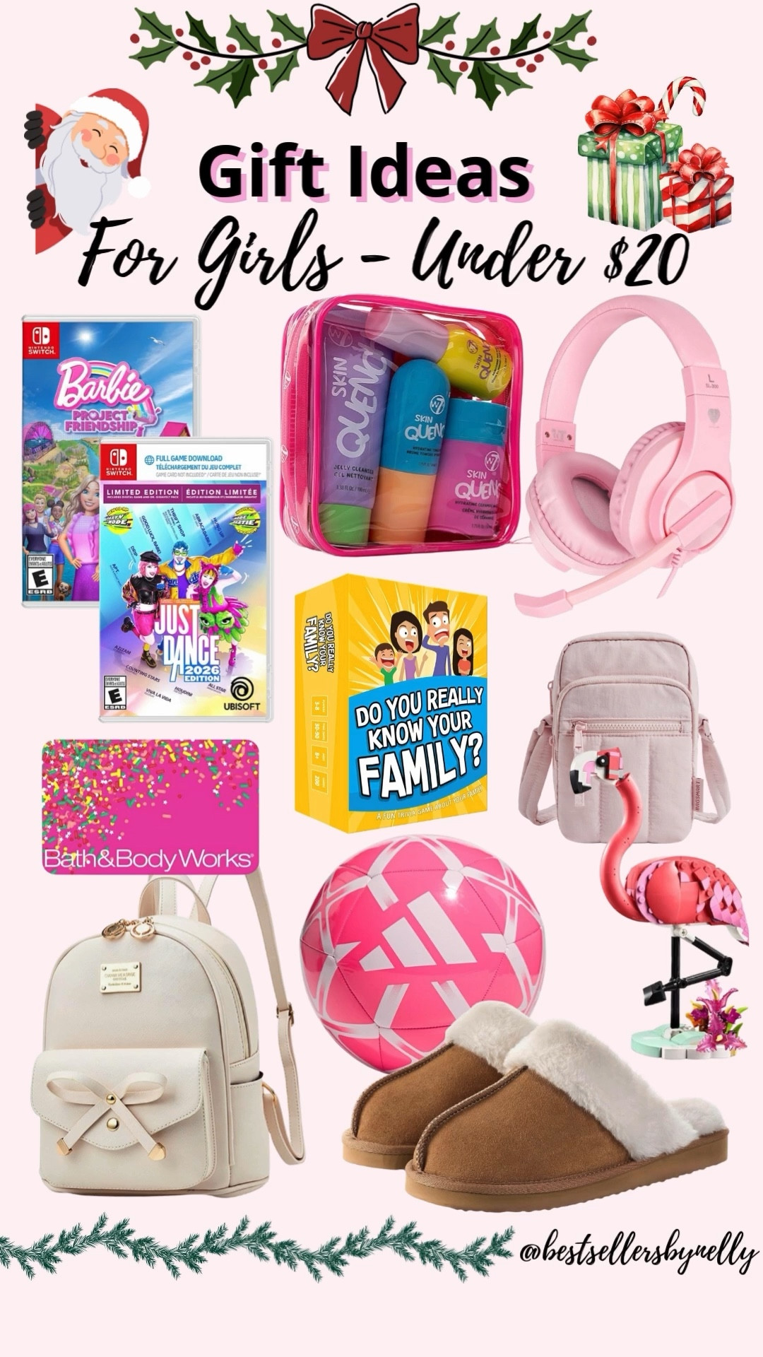 Gift ideas for girls that are cute, fun, and budget-friendly 🎁✨

Everything here is under $20 and perfect for stocking stuffers, Secret Santa, or last-minute holiday gifts. 

All linked for easy shopping 💗


gift ideas for girls
gifts under 20
holiday gifts for girls
christmas gifts under 20
stocking stuffers for girls
secret santa gift ideas
budget friendly gifts
kids gift ideas
tween gift ideas
teen girl gifts
cozy gift ideas
headphones for kids
fun games for family
bath and body gifts
cute backpacks
small gifts big impact
popular girl gifts
trendy gifts for girls
holiday gift guide
affordable christmas gifts
gift guide for her
pink gift ideas
toys and games gifts
self care gifts
cozy slippers
tech gifts for girls
amazon gift ideas
last minute gifts
holiday shopping
cute gift ideas

#LTKKids #LTKGiftGuide #LTKHoliday