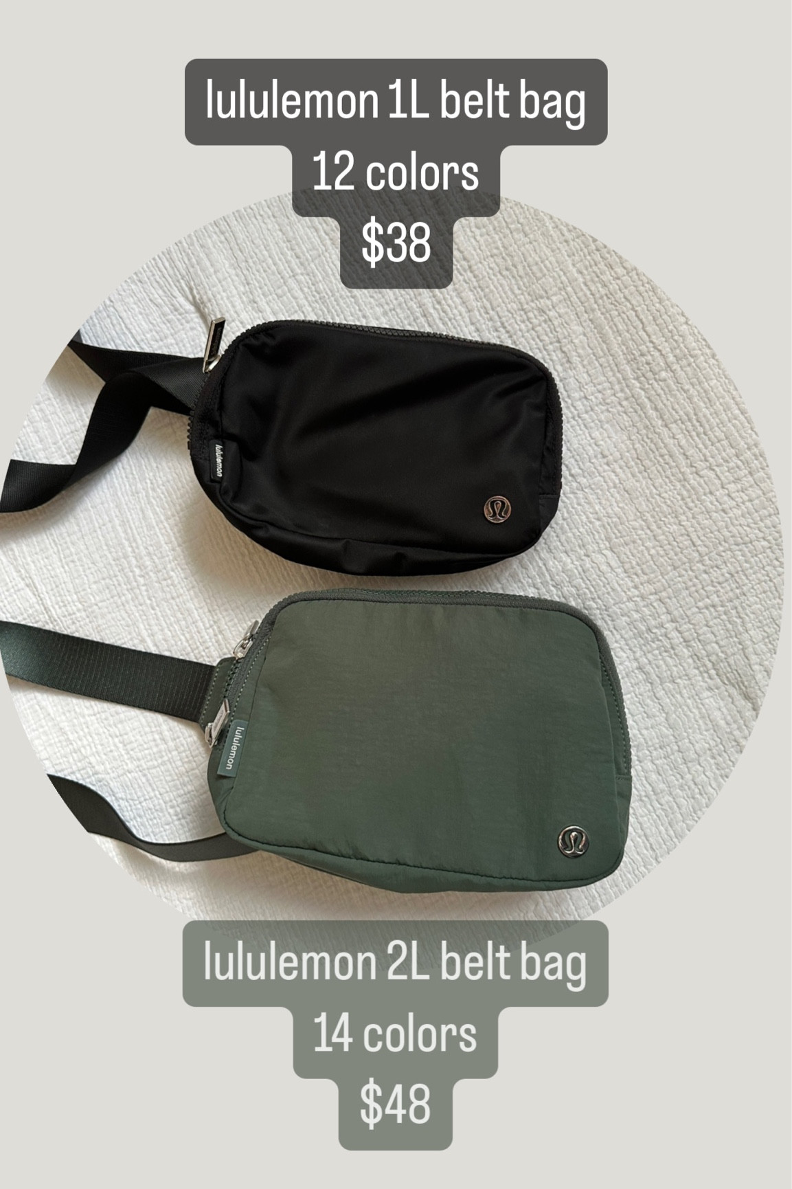 lululemon belt bag comparison Watch hootsofanightal on LTK