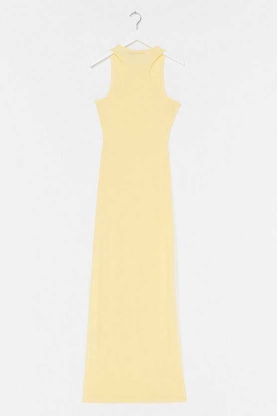 Slit 'Em Up Belted Maxi Dress | Nasty Gal (US)