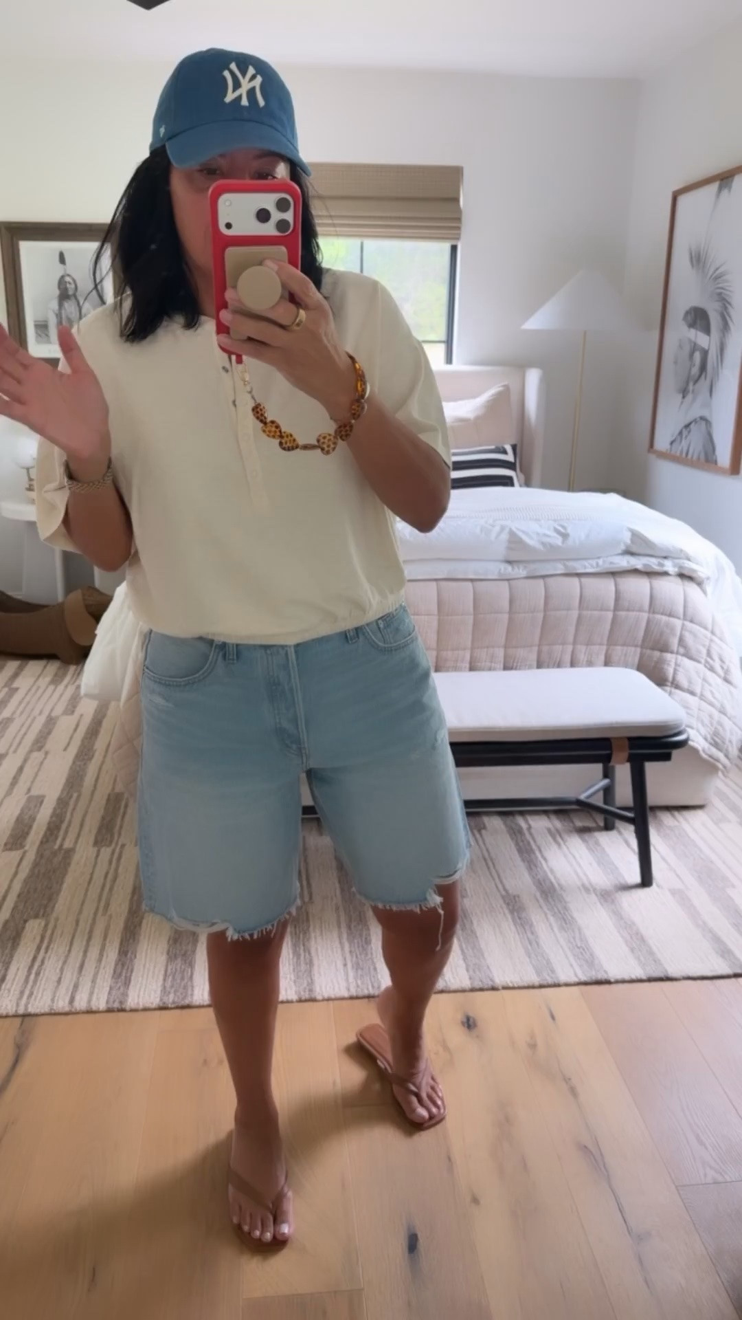 Top size medium, shorts size 29 (I’m a curvy size 8), shoes fit tts.

#LTKTravel #LTKMidsize #LTKOver40