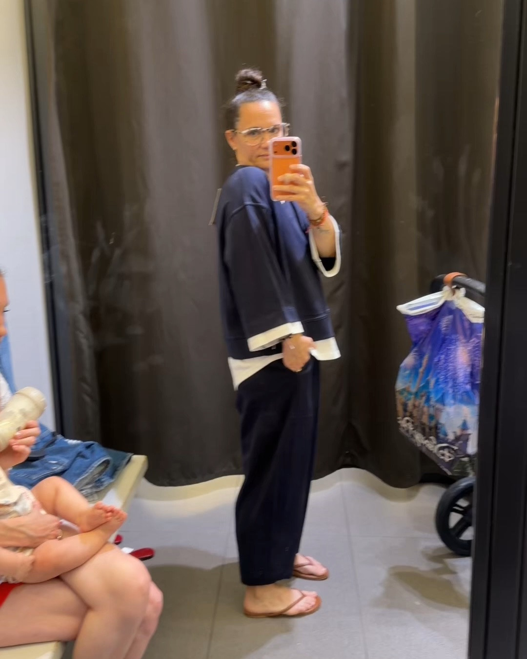 Zara on a short women (5”3/134lbs)
Wearing small in the navy set and short set too.

#LTKOver40 #LTKootd #LTKPetite