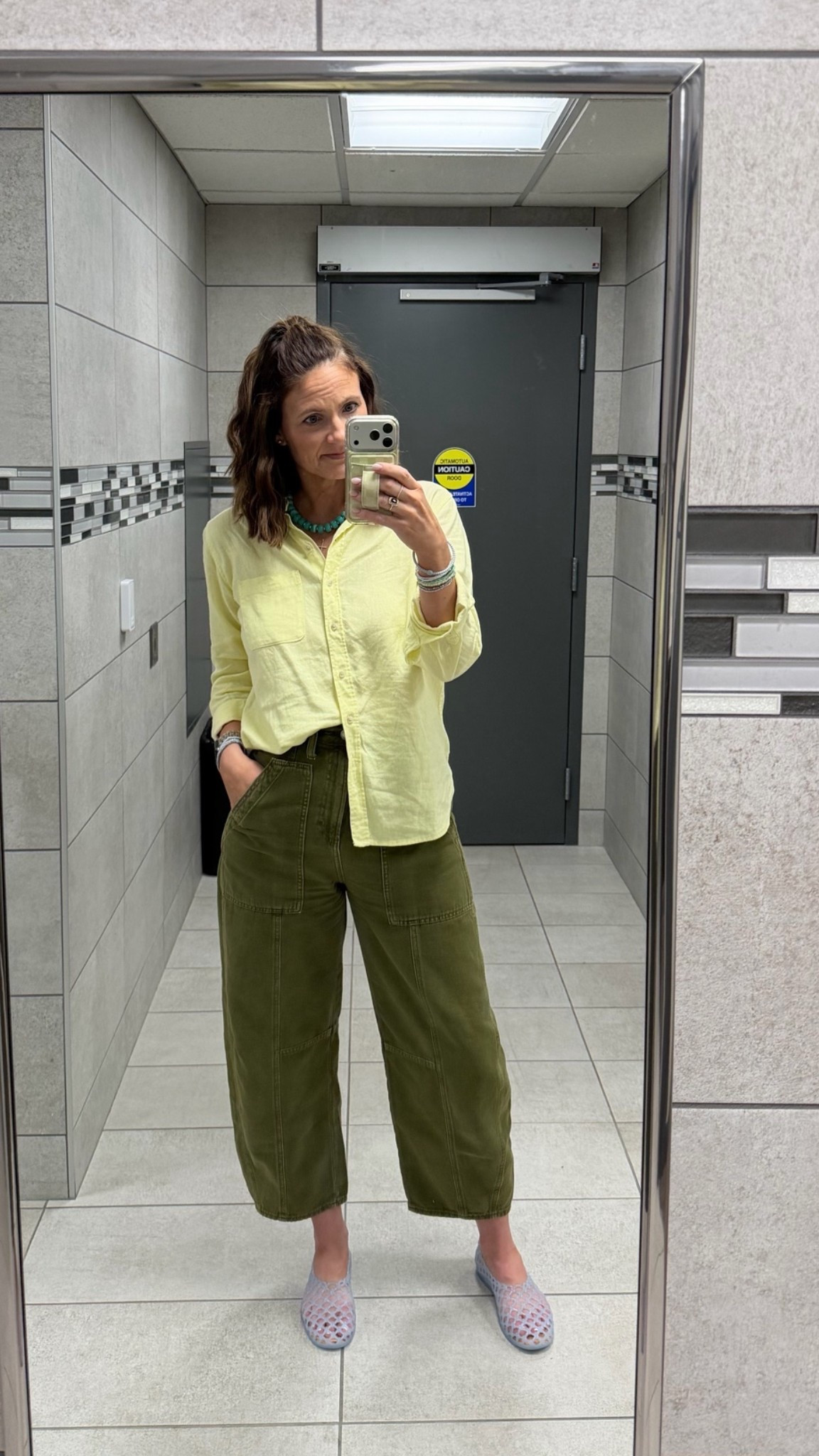 Yellow and green work #ootd

#LTKootd #LTKOver40 #LTKWorkwear