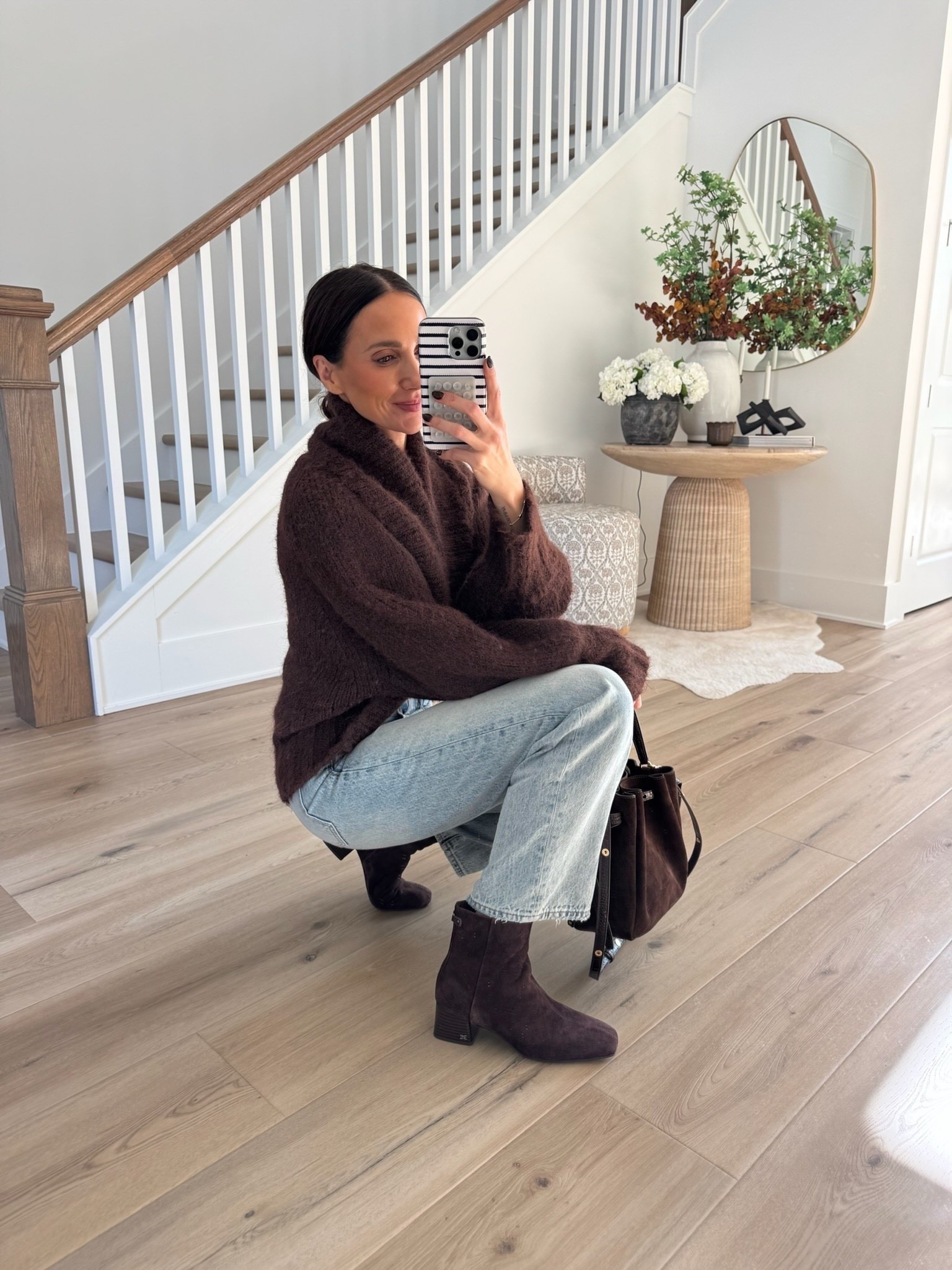 All the brown for fall! Cardigan, booties, boots, purse, Annabrstyle

#LTKSeasonal #LTKStyleTip #LTKOver40