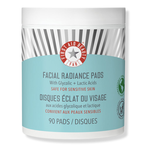 Facial Radiance Pads with Glycolic + Lactic Acids | Ulta
