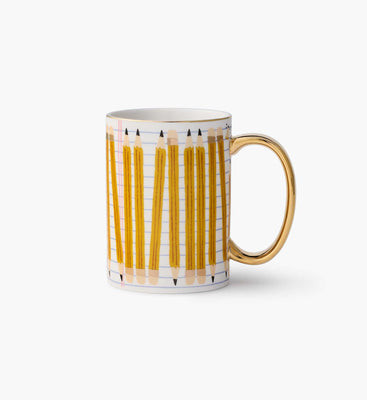 Porcelain Mug - Pencils | Rifle Paper Co.
