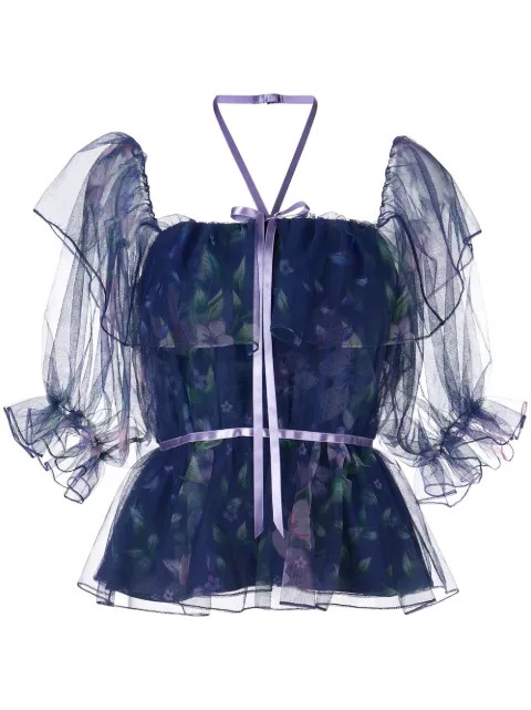 floral blouse | Farfetch (US)