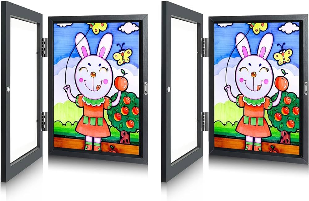 Sank Kids Art Frames Projects – Front Opening and Changeable Picture Display for DIN. A4 Art-Wo... | Amazon (US)