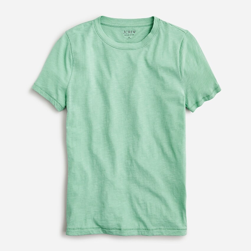 Vintage cotton crewneck T-shirt | J. Crew US