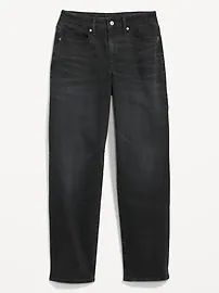 High-Waisted OG Loose Black Jeans for Women | Old Navy (US)