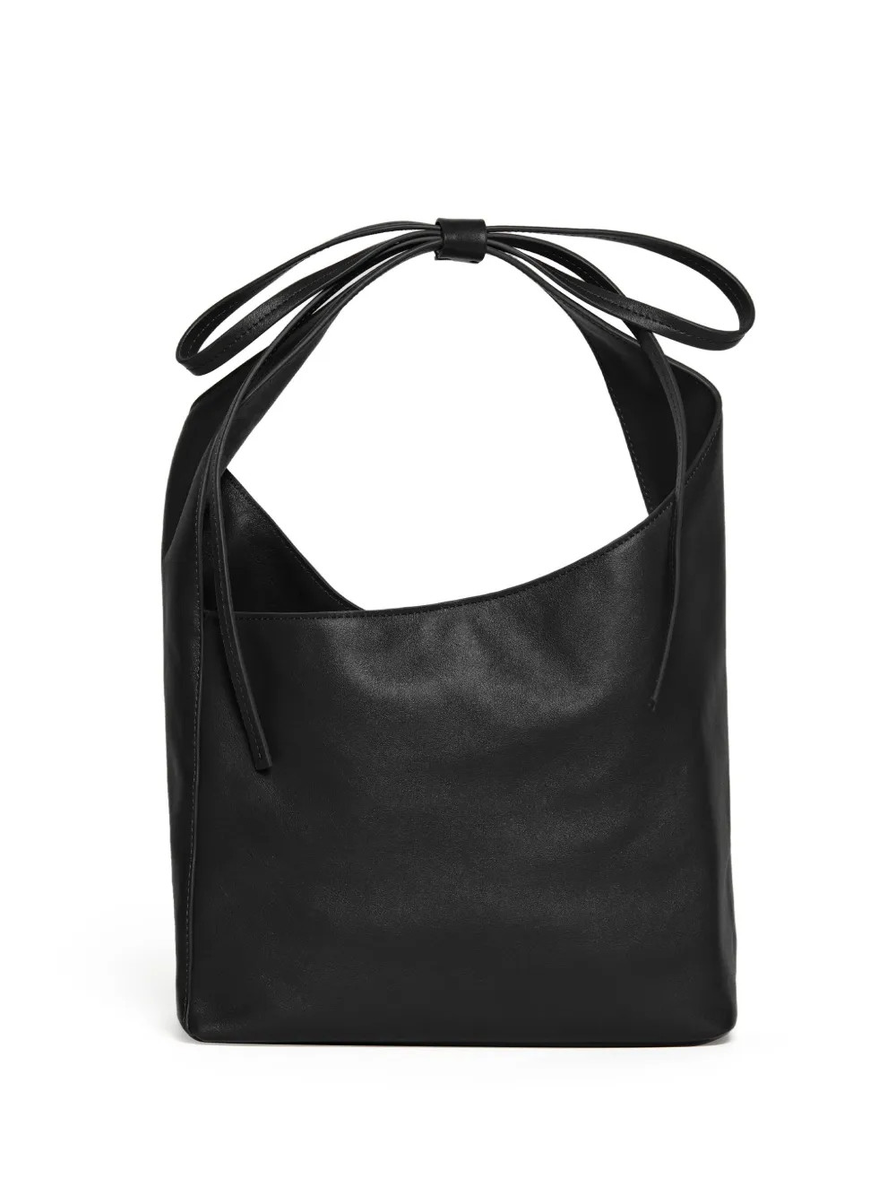 Reformation Small Vittoria Tote Bag | Black | FARFETCH | Farfetch Global