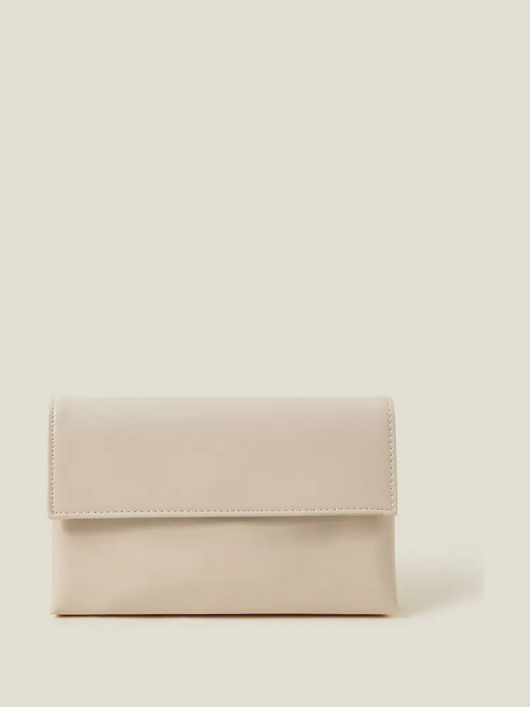 Accessorize patent clutch met flap | Next EU